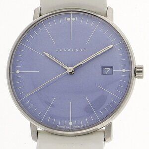 JUNGHANS Watches 047/4659.00 Stainless Steel/leather Quartz